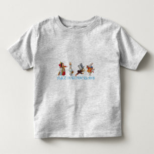 CAMISETA DE BEBÉ ALICIA EN EL PAÍS DE LAS MARAVILLAS
