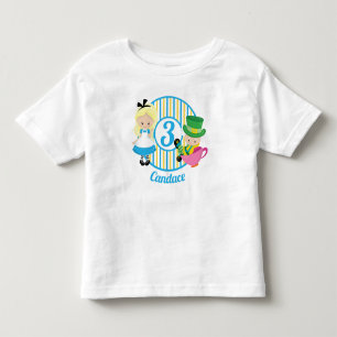 Camiseta De Bebé Alicia en el País de las Maravillas Cute Niños Per
