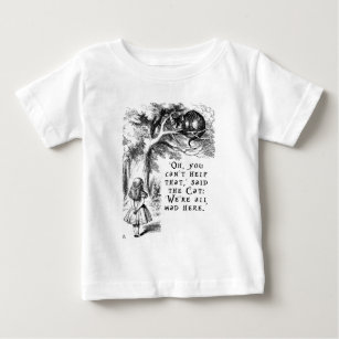 Camiseta De Bebé Alicia en el país de las maravillas - estamos