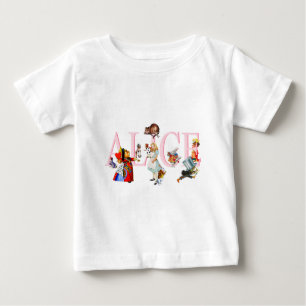 CAMISETA DE BEBÉ ALICIA Y AMIGOS