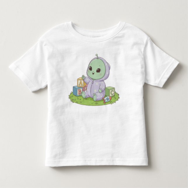 Camiseta De Bebé Alien Baby (Anverso)