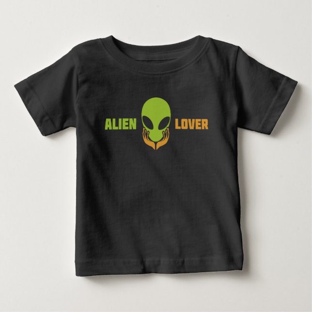 Camiseta De Bebé Alien Lover (Anverso)