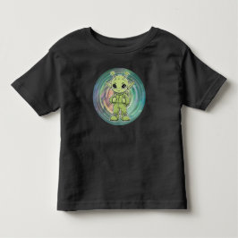 Camiseta De Bebé Alienígena Verde