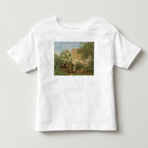 Camiseta De Bebé Alimentación de los pollos