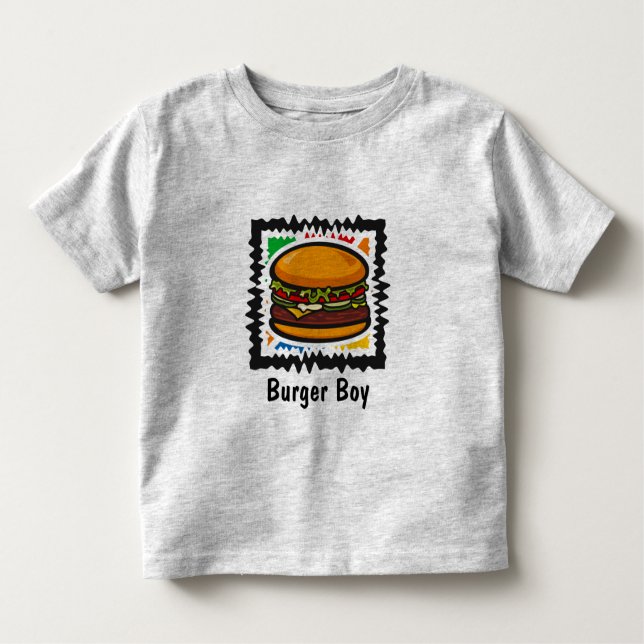 Camiseta De Bebé Alimentos de preparación rápida (Anverso)