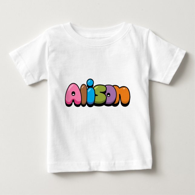Camiseta De Bebé Alison (Anverso)