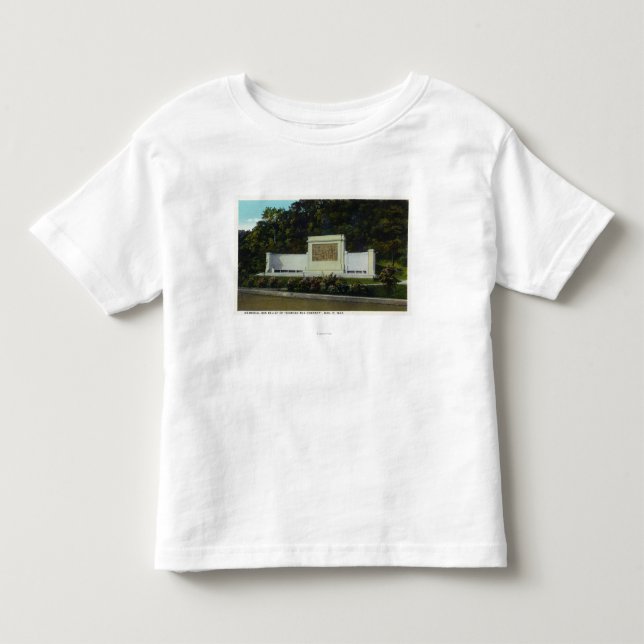 Camiseta De Bebé Alivio de Bas conmemorativo de la firma compacta (Anverso)
