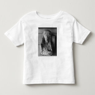 Camiseta De Bebé Alivio funerario de una figura femenina, del