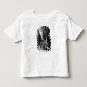 Camiseta De Bebé Alivio funerario de una figura femenina, del