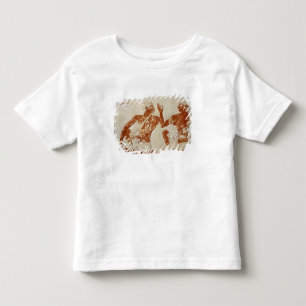Camiseta De Bebé Alivio pintado que representa a un jugador de