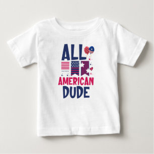 Camiseta De Bebé All American Dude-96993