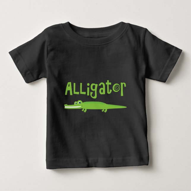Camiseta De Bebé Alligador (Anverso)