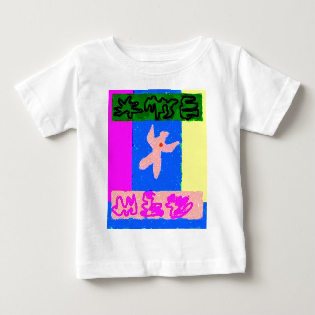 Camiseta De Bebé Alma ~ Arte moderno ~ (Anverso)