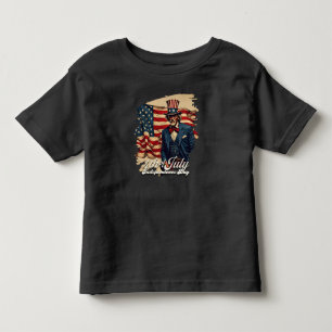 Camiseta De Bebé Alma orgullosa del 4 de julio