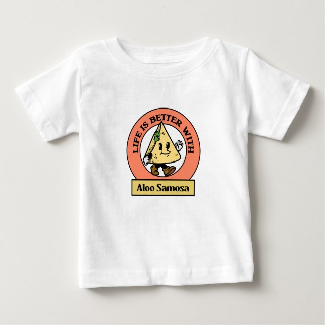 Camiseta De Bebé Alo Samosa T-Shirt (Anverso)