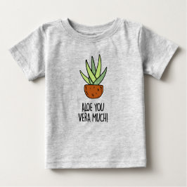 Camiseta De Bebé Aloe Vera