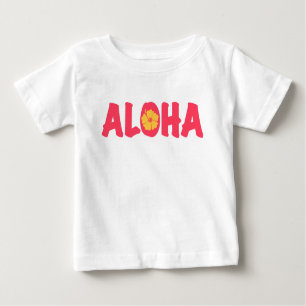 Camiseta De Bebé Aloha Baby T-Shirt