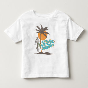 Camiseta De Bebé Aloha Beach Hula Chica Hawaii Retro Hawái