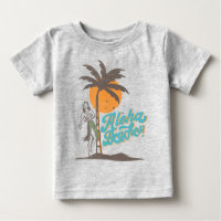 Aloha Beach Hula Chica Hawaii Retro Hawái