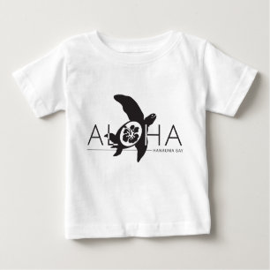 Camiseta De Bebé Aloha - Tortuga Hawaii