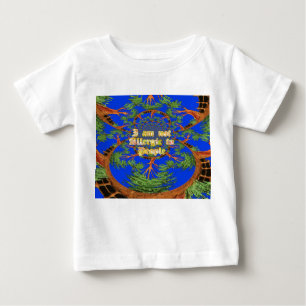Camiseta De Bebé Alquimia de Acacia: No soy alérgico al arte popula