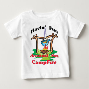 Camiseta De Bebé Alrededor de la hoguera