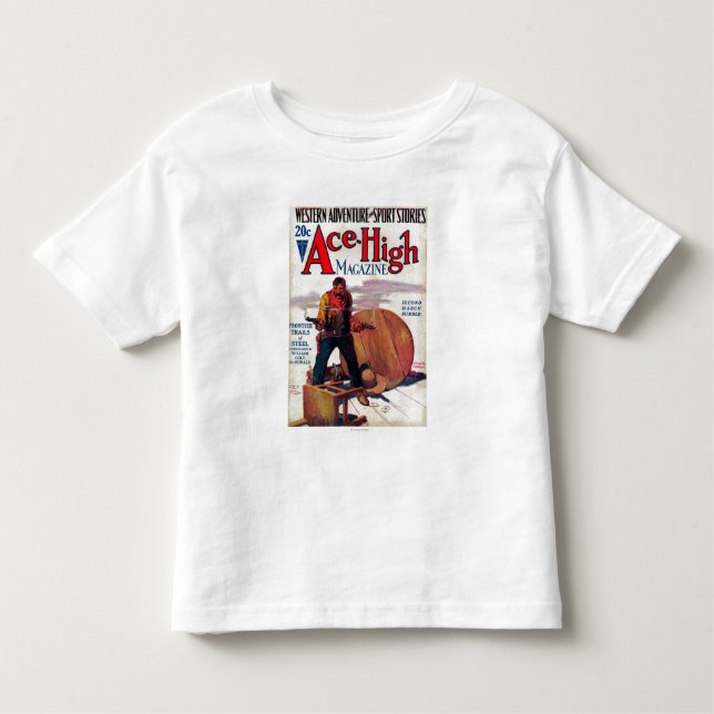 Camiseta De Bebé Alta portada de revista 2 del as (Anverso)