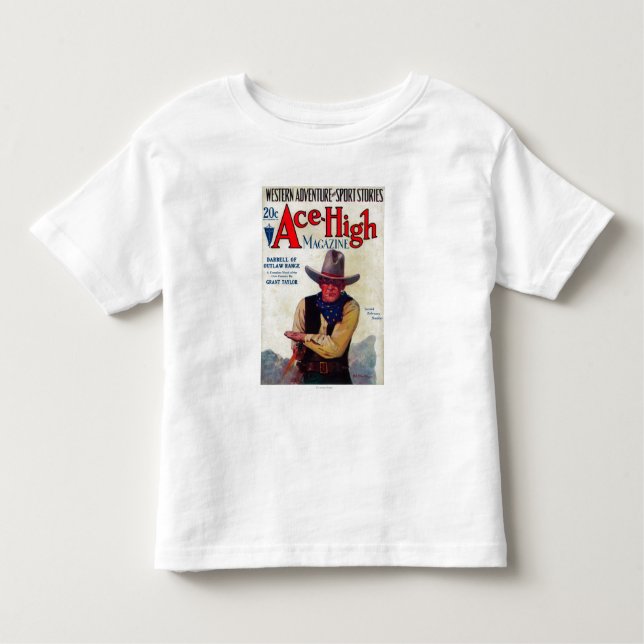 Camiseta De Bebé Alta portada de revista del as (Anverso)