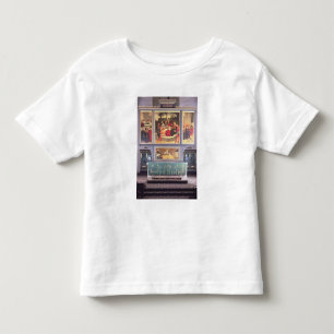 Camiseta De Bebé Altar con un tríptico que representa