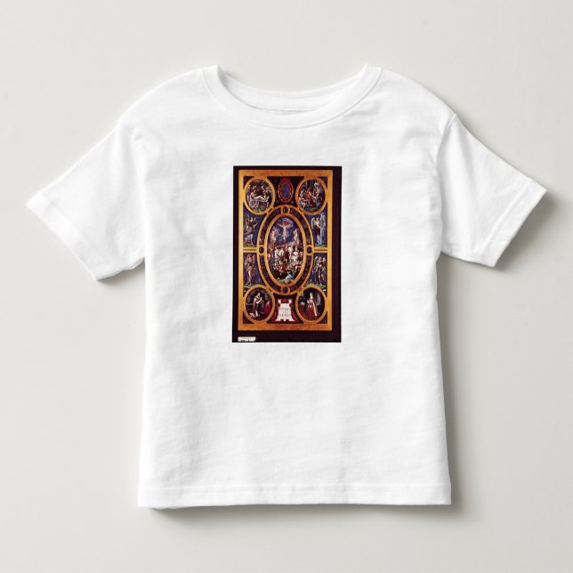 Camiseta De Bebé Altarpiece de Sainte-Chapelle (Anverso)