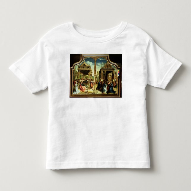 Camiseta De Bebé Altarpiece de St Thomas y de St Matthew (Anverso)