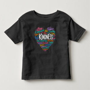 Camiseta De Bebé Amabilidad compasión empatía y respeto