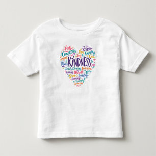Camiseta De Bebé Amabilidad compasión empatía y respeto