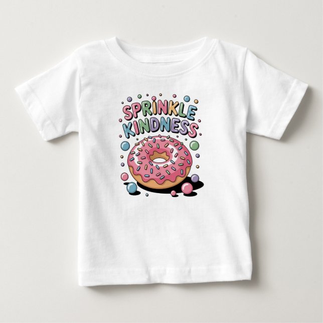 Camiseta De Bebé Amabilidad de rociado | Donar (Anverso)