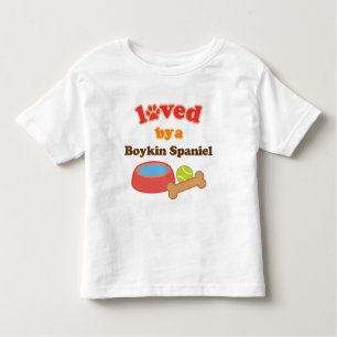 Camiseta De Bebé Amado por un perro de aguas de Boykin (raza del