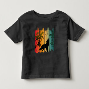 CAMISETA DE BEBÉ AMANECER AULLANDO LOBO