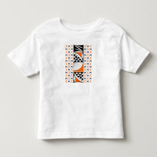 Camiseta De Bebé Amanecer del sudoeste en Naranja