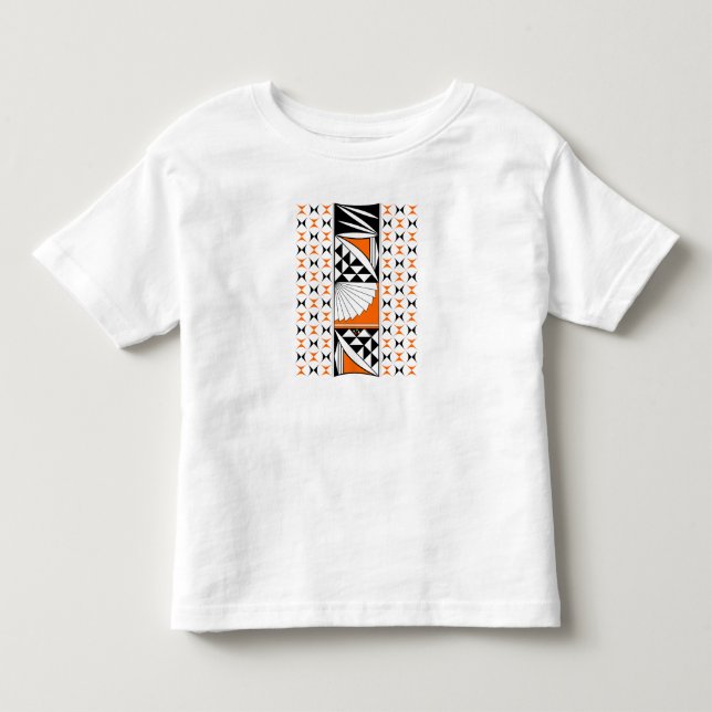 Camiseta De Bebé Amanecer del sudoeste en Naranja (Anverso)