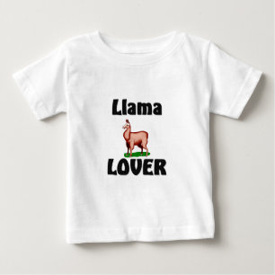 Camiseta De Bebé Amante de la llama