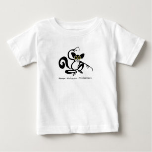 Camiseta De Bebé Amante de los animales -Aye-aye T-Shirt