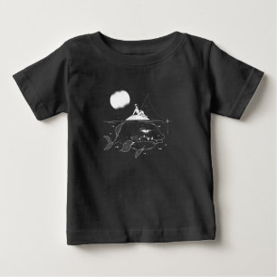 Camiseta De Bebé Amante de los peces grandes - Atrapa al gran monst