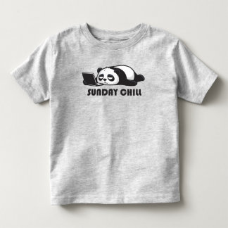 Camiseta De Bebé Amante de Panda Panda Tranquilo