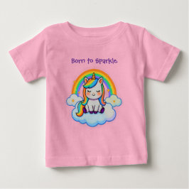 Camiseta De Bebé Amante de Unicornio Mágico - Algodón