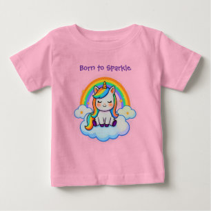 Camiseta De Bebé Amante de Unicornio Mágico - Algodón