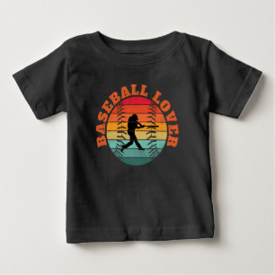Camiseta De Bebé Amante del béisbol