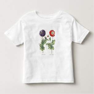 Camiseta De Bebé Amapolas: incarnato del multiplici del flore