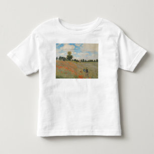 Camiseta De Bebé Amapolas salvajes de Claude Monet el , cerca de