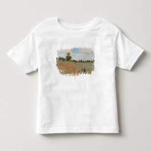 Camiseta De Bebé Amapolas salvajes de Claude Monet el  , cerca de