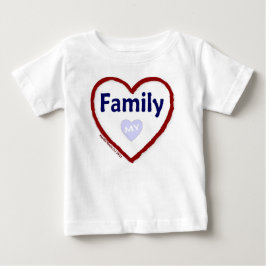 Camiseta De Bebé Amar a mi familia