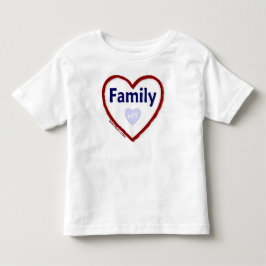 Camiseta De Bebé Amar a mi familia